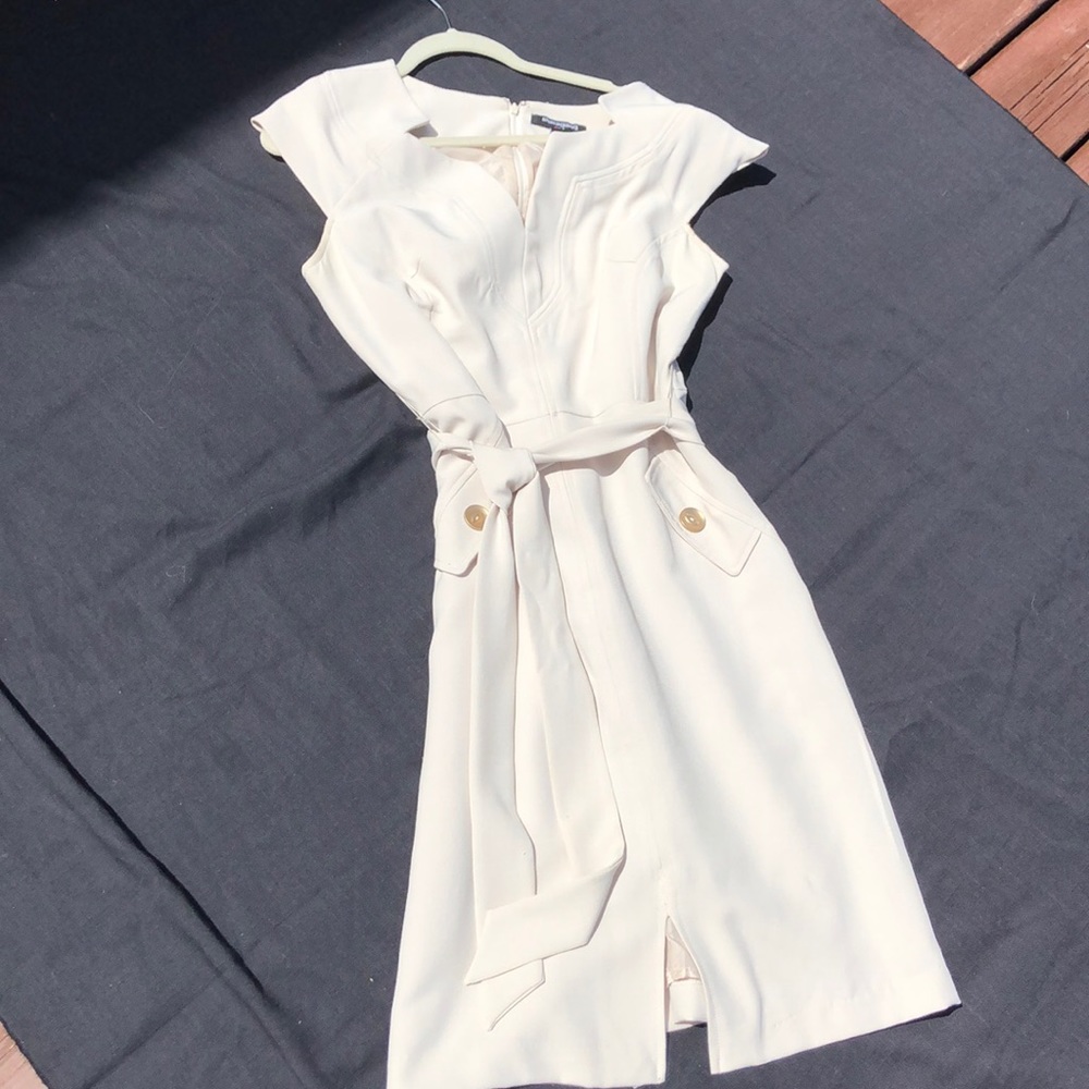 Classic Cream Dress, Size 10